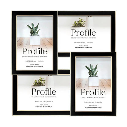 Eternal Rose Gold 4 Photo 4x6 Frames